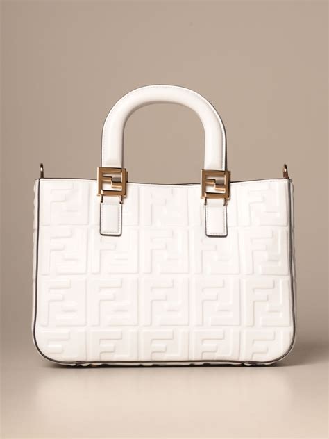 fendi purse white